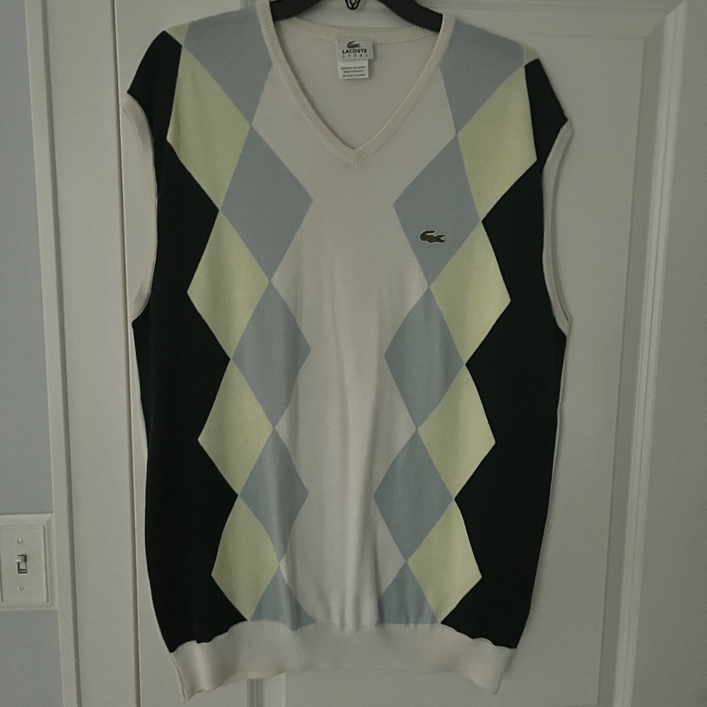 Lacoste Diamond Sweater Vest